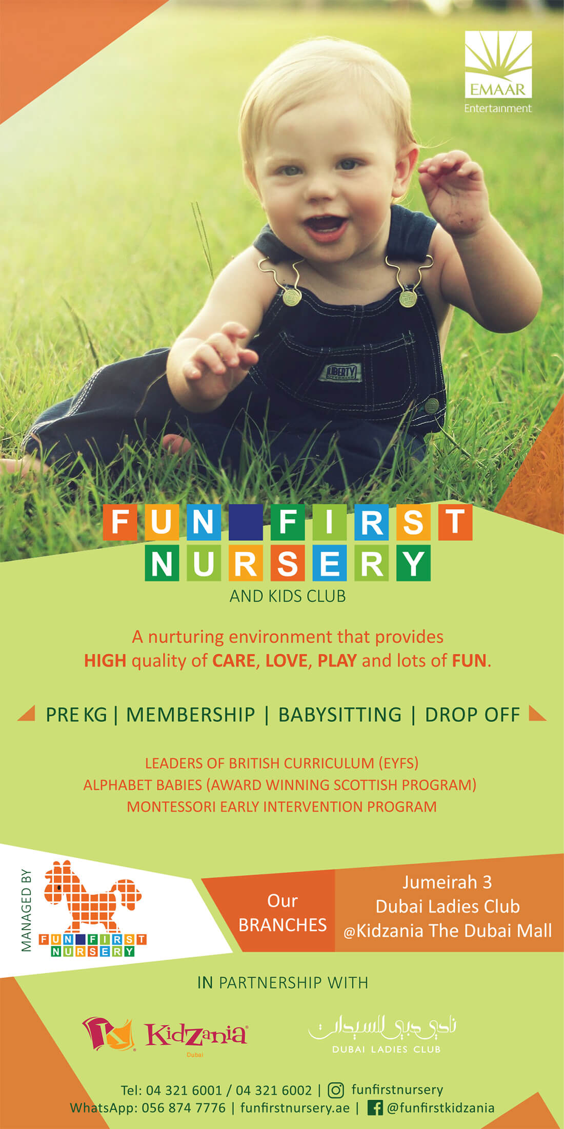 Dubai Ladies Club : Fun First Nursery